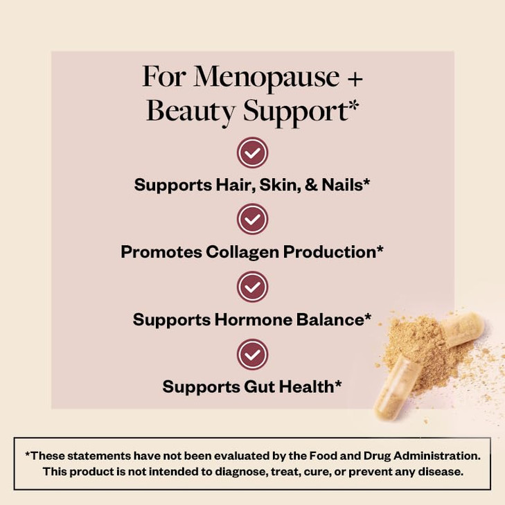 MENOLABS MenoGlow Dietary Supplement for Menopause Relief