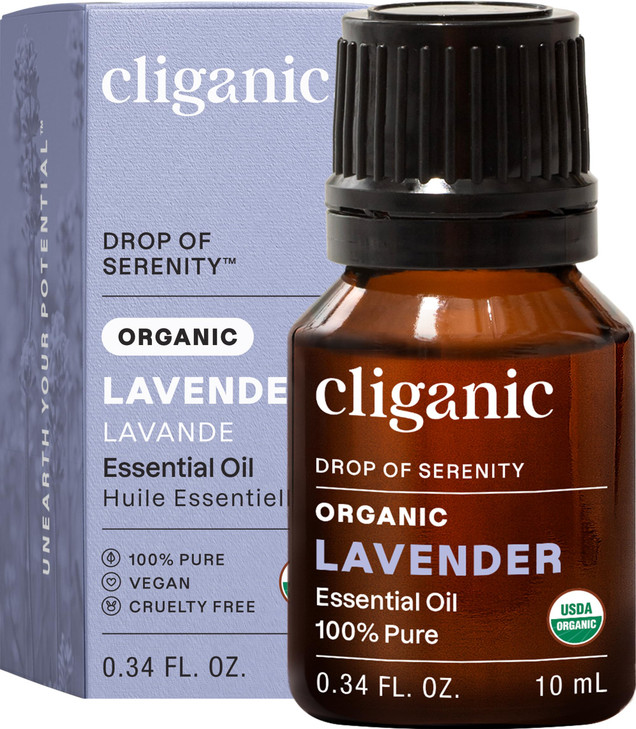 Cliganic Organic Lavender Essential Oil