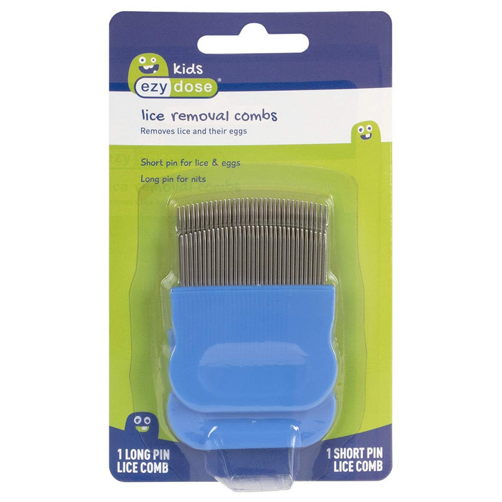 Ezy Dose Kids Lice and Eggs Comb - Hair Care for Baby, Toddler, Adult