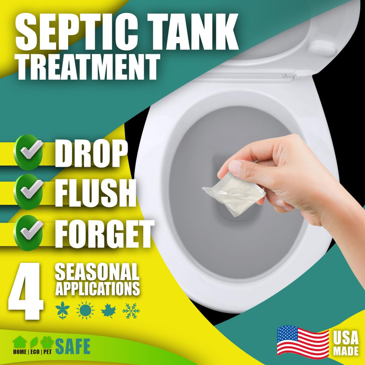 Green Pig Septic Tank Treatment Packets
