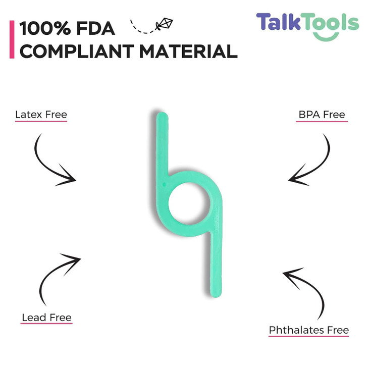 TalkTools Green Chewy Oral Motor - Sensory Tool for Kids & Toddlers