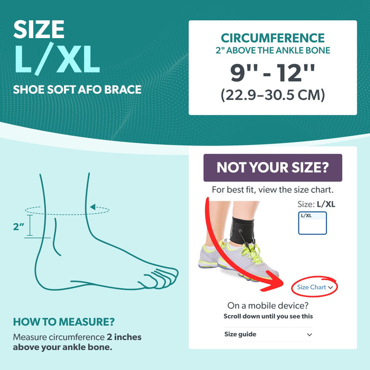 BraceAbility AFO Foot Drop Brace