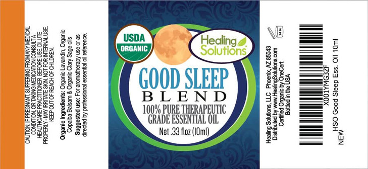 Healing Solutions Good Sleep Blend Essential Oil - 120ml