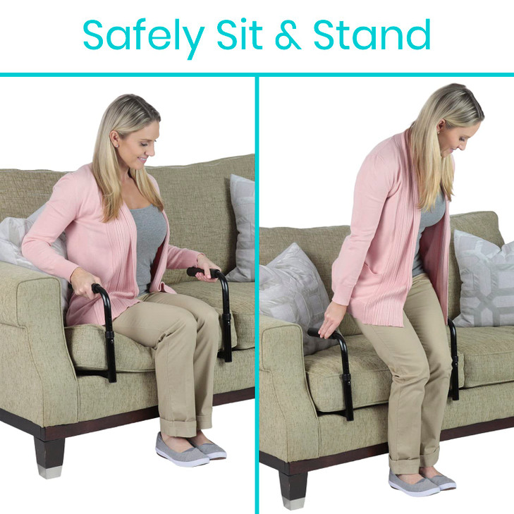 Vive Stand Assist - Mobility Standing Aid Rail for Couch, Chair