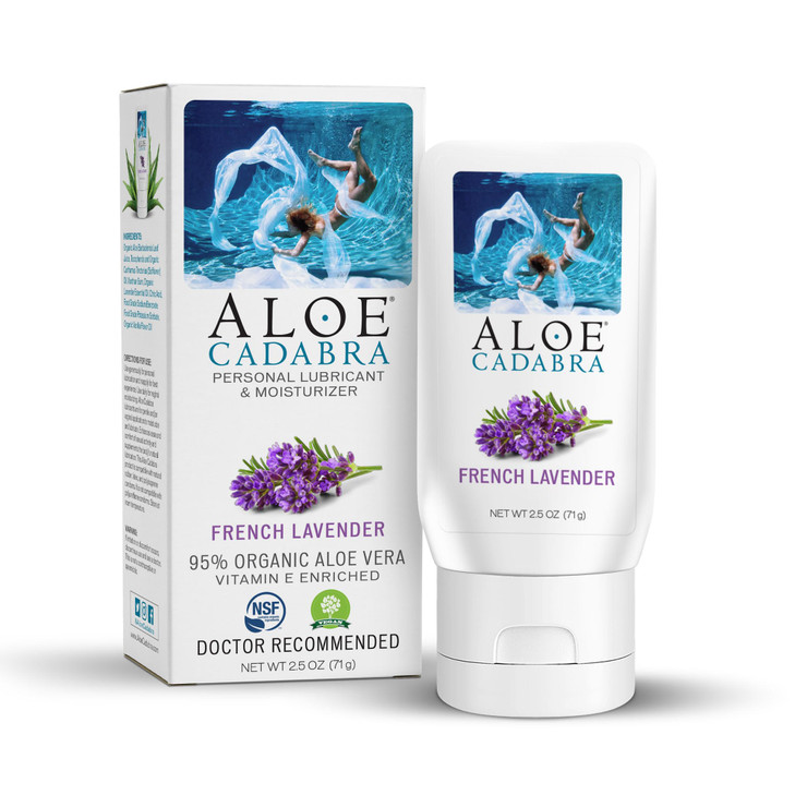 Aloe Cadabra Flavored Personal Lubricant and Vaginal Moisturizer, Organic Edible