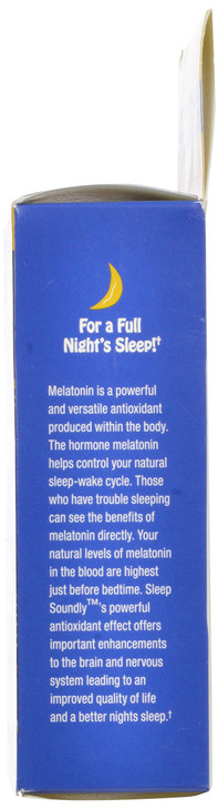 Sleep Soundly Melatonin 10mg, Fast Acting, Extended Release Sleep Formula, 60