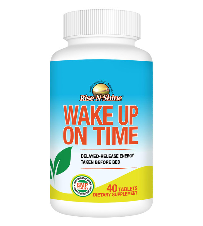 Rise-N-Shine Wake Up On Time Energy Supplement to Help Boost Your Mornings