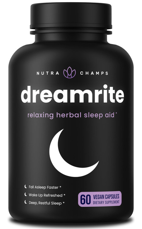 NutraChamps 10-in-1 Natural Sleep Aids for Adults