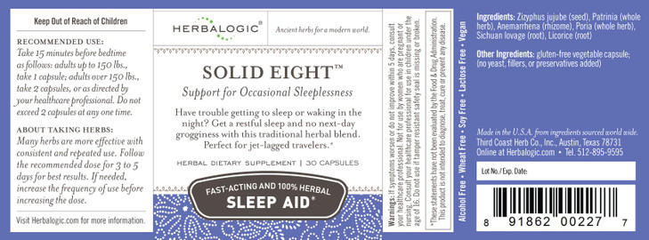 Herbalogic Solid Eight, 30 CT