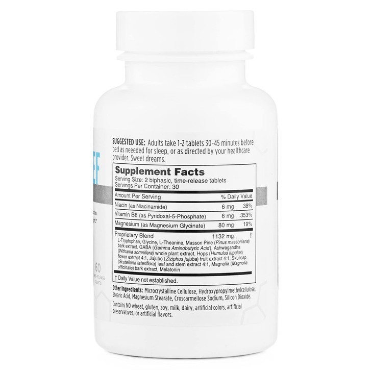 NBI Sleep Relief Melatonin Natural Formula - Soothing Bedtime Supplement