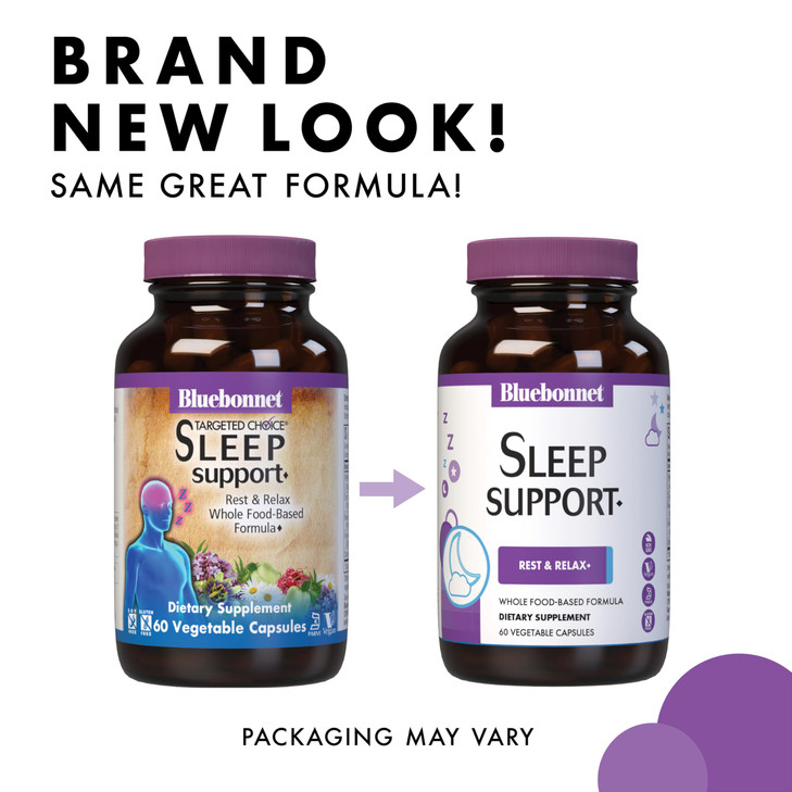 Bluebonnet Nutrition Targeted Choice Sleep Support, Rest & Relaxation Whole