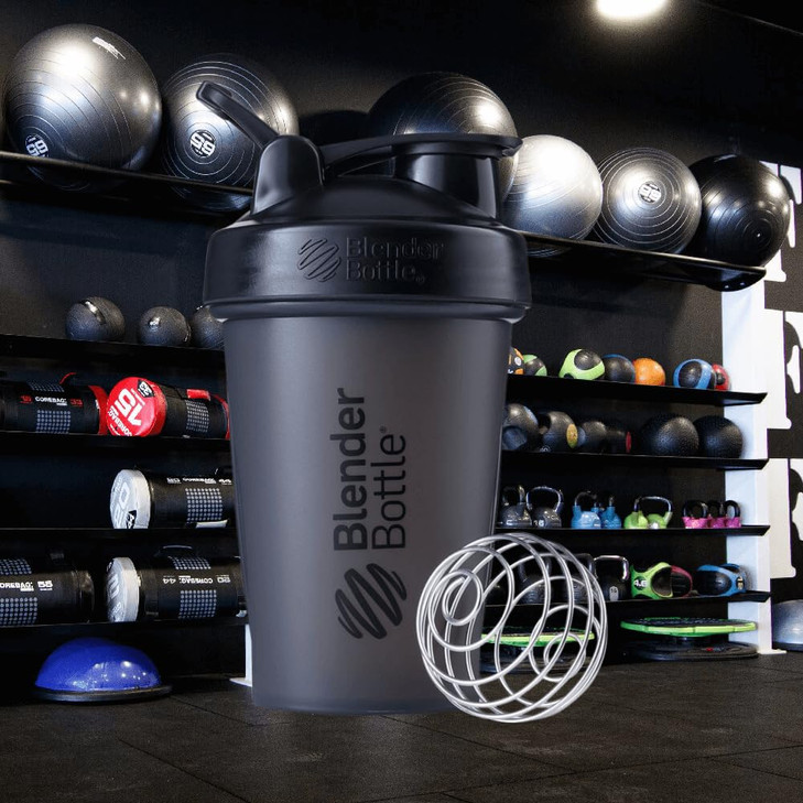 BlenderBottle Classic Shaker Bottle Perfect for Protein Shakes and Pre Workout