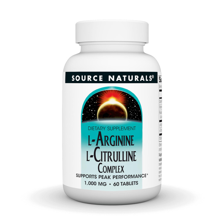 Source Naturals L-Arginine L-Citrulline Complex 1000mg Essential Amino Acid