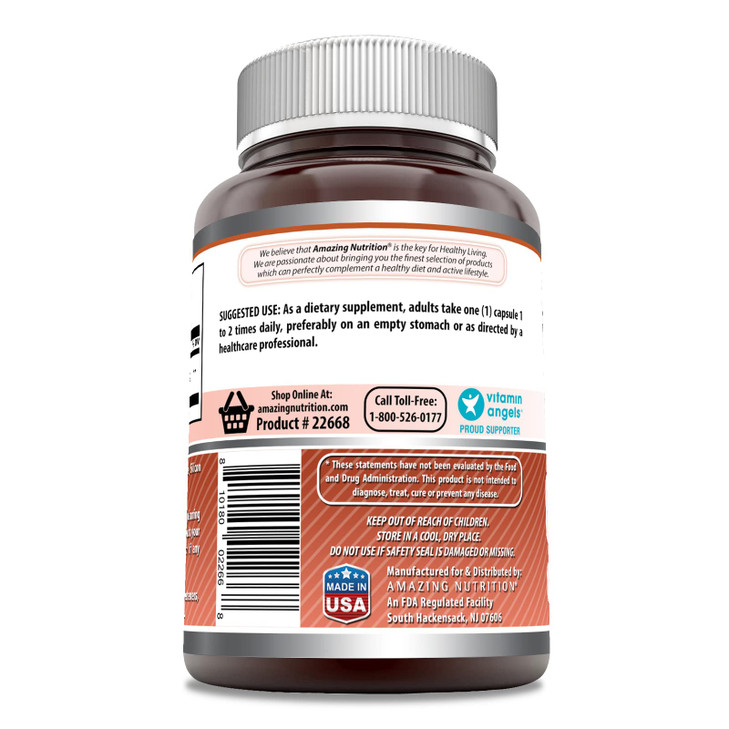 Amazing Formulas L-Lysine 500 Mg Amino Acid Supplement - Made in USA (1 Pack