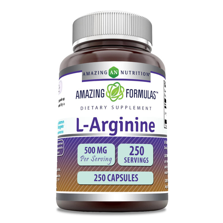 Amazing Formulas L-Arginine Supplement - 500 Mg