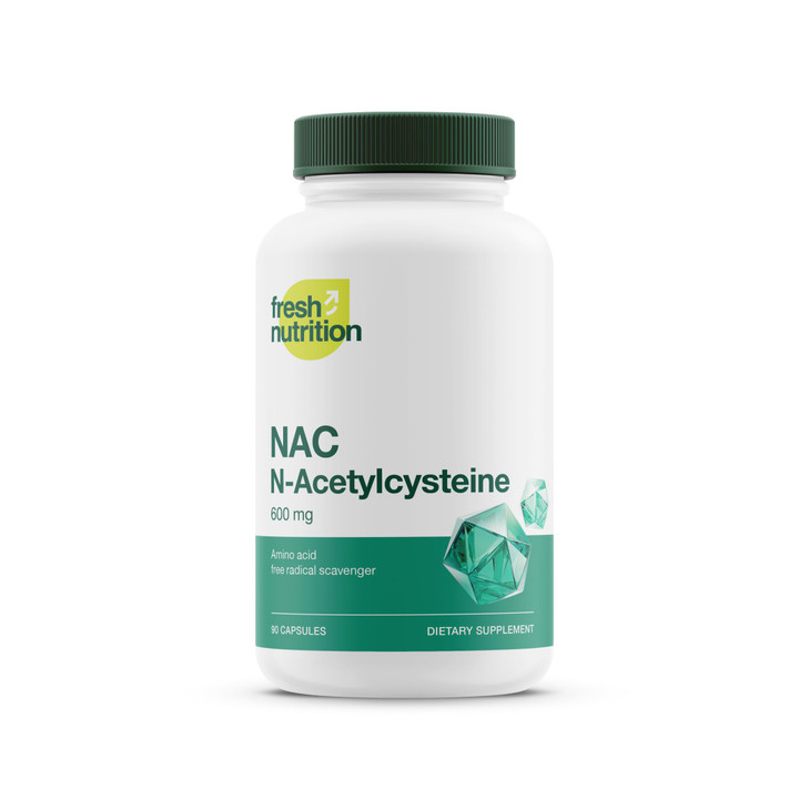 NAC Supplement - N Acetyl Cysteine - High Dosage 600mg
