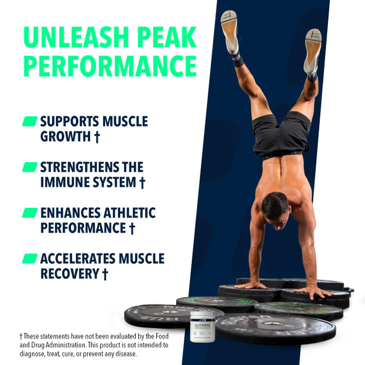 ??NF Sports Pure Glutamine Powder for Muscle Recovery, Immunity Support & Focus
