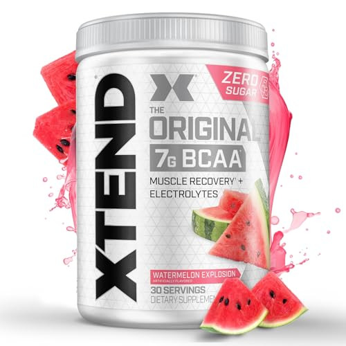 Xtend Original BCAA Powder 7g BCAA and 2.5g L-Glutamine, Sugar Free Post Workout