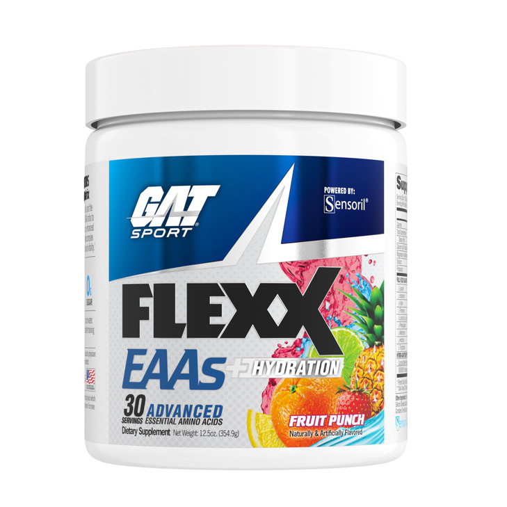 GAT SPORT Flexx EAAs + Hydration, Advanced Essential Amino Acids, 30 Servings