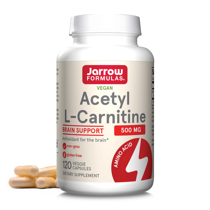 Jarrow Formulas Acetyl L-Carnitine 500 mg, Dietary Supplement, Amino Acid