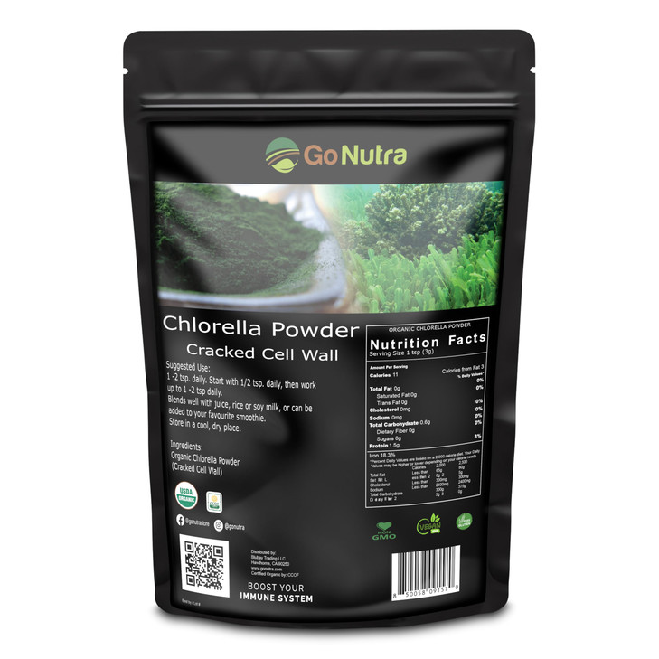 Go Nutra Organic Chlorella Tablets