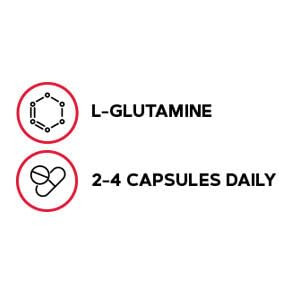 GNC Pro Performance L-Glutamine 1500mg, Amino Acid Supplement, Supports Muscle
