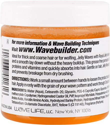 WAVEBUILDER Jelly Waves Royal Jelly Strong Hold, 4 Ounce