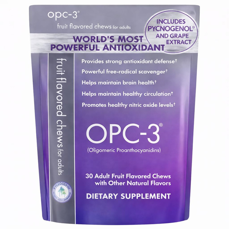 Isotonix OPC-3 Antioxidant Chews - Circulation, Vision & Skin Support