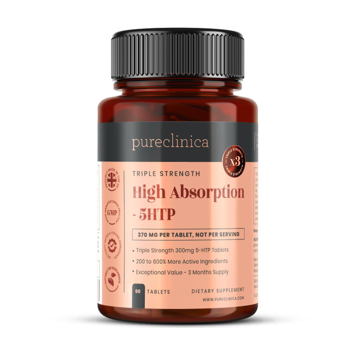High Absorption 5HTP 300mg x 90 Tablets