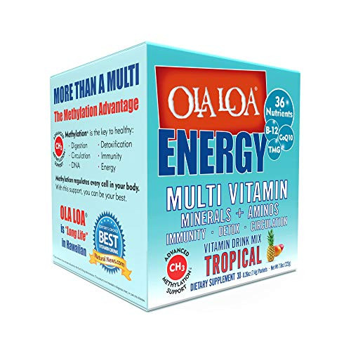 Ola Loa Energy Tropical Multi Vitamin Drink Mix