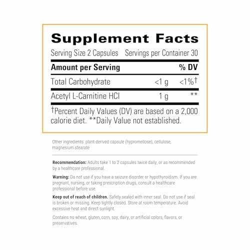 Integrative Therapeutics Acetyl L-Carnitine