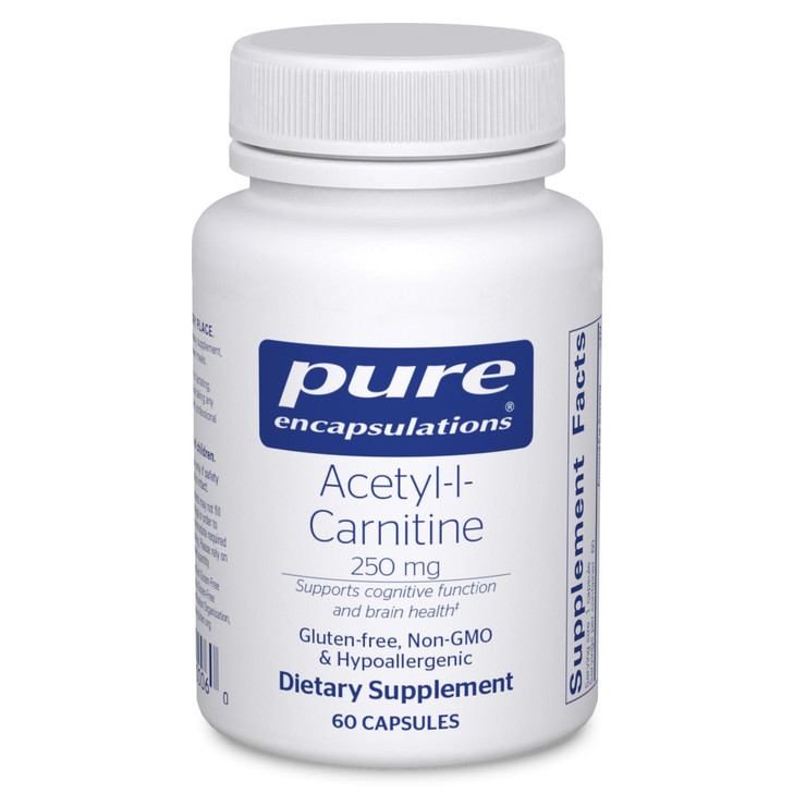 Pure Encapsulations Acetyl-L-Carnitine 250 mg