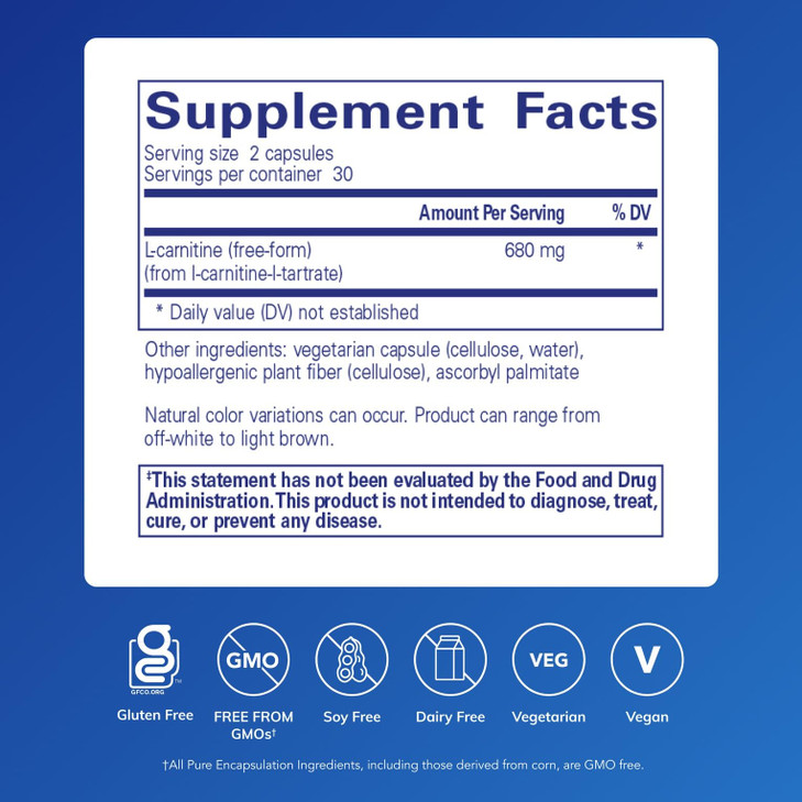 Pure Encapsulations L-Carnitine
