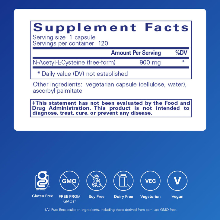 Pure Encapsulations NAC 900 mg