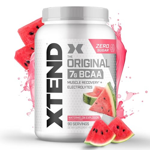 Xtend Original BCAA Powder 7g BCAA and 2.5g L-Glutamine, Sugar Free Post Workout