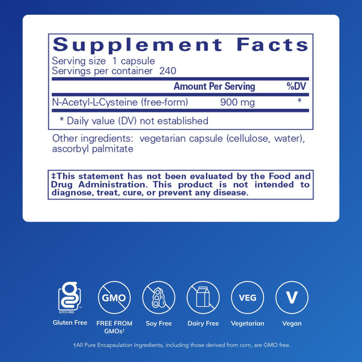 Pure Encapsulations NAC 900 mg