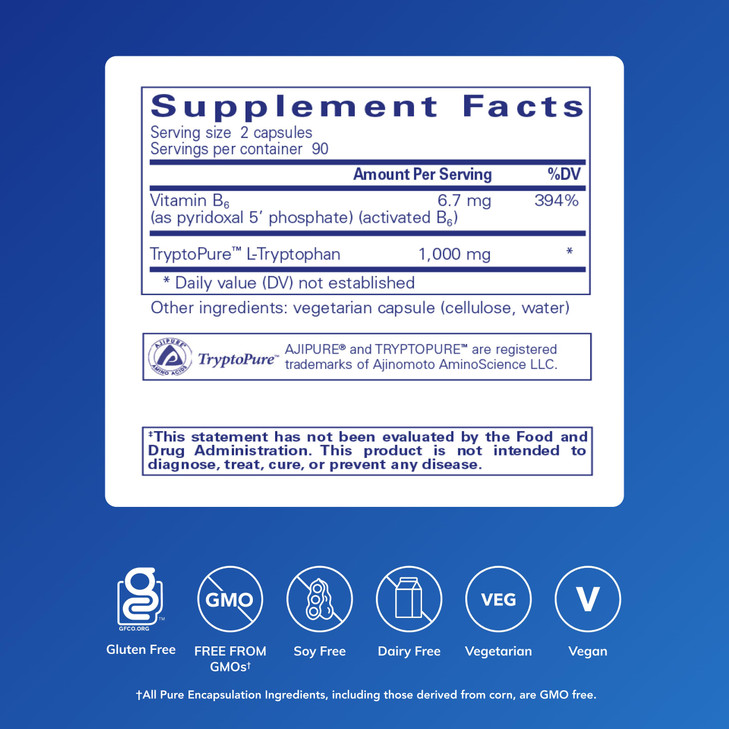 Pure Encapsulations L-Tryptophan