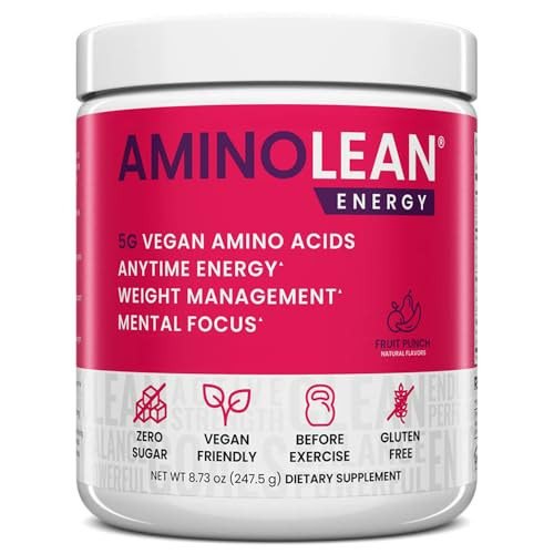 RSP NUTRITION AminoLean Pre Workout Powder, Amino Energy & Weight Management