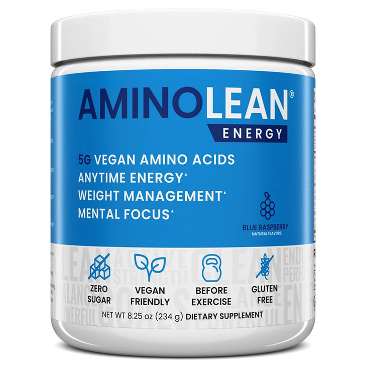 RSP Nutrition AminoLean Pre Workout Powder, Amino Energy & Weight Management