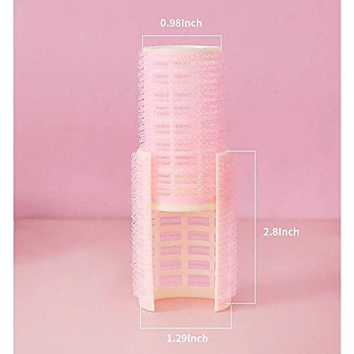Hair Roller Curlers Bangs Self-Adhesive Hair Curling Styling Women DIY Makeup Tools 2Pcs Purple