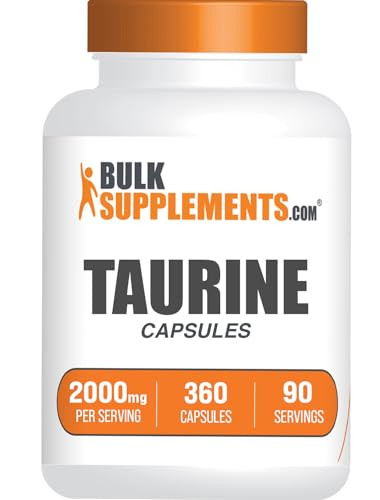 BulkSupplements.com Taurine Capsules