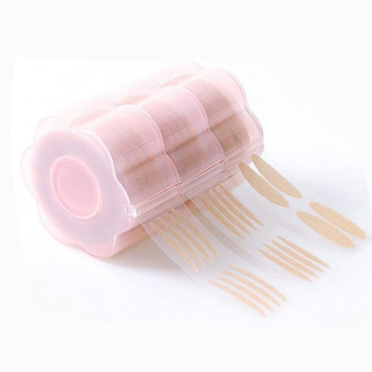 ericotry 3Roll Waterproof Natural and Invisable Lace Double Eyelid Tapes for Droopy Uneven Mono-eyelids Small Eyes