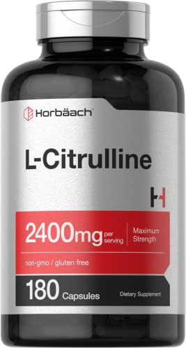 Horbaach L Citrulline Supplement for Men and Women