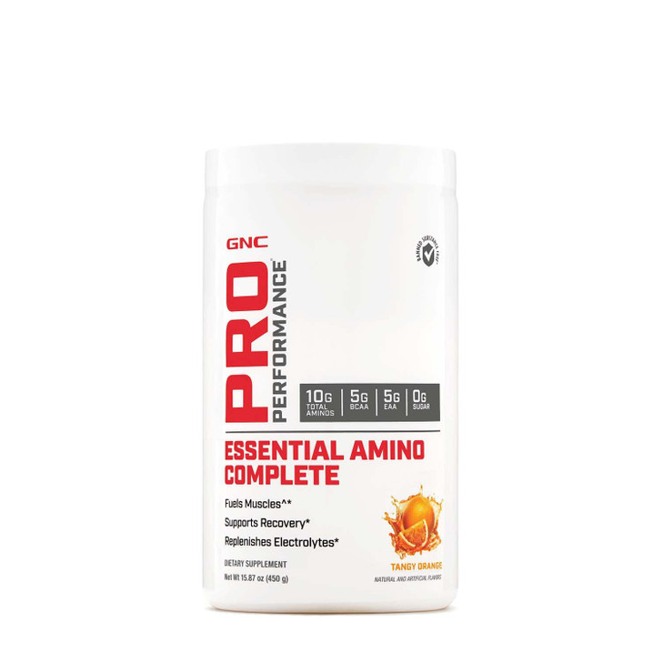 GNC Pro Performance Essential Amino Complete, Tangy Orange, 30 Servings