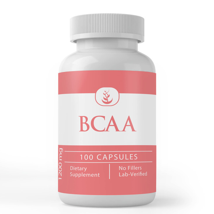 PURE ORIGINAL INGREDIENTS BCAA, (100 Capsules) Always Pure, No Additives Or