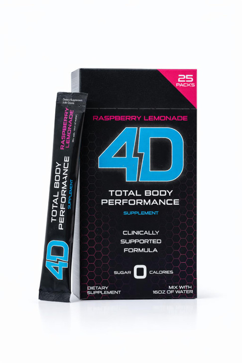 4D Raspberry Lemonade 25 Unit Drink Mixes