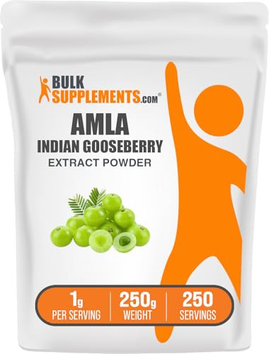 BulkSupplements.com Amla Extract Powder - Indian Gooseberry Extract, Amla Powder