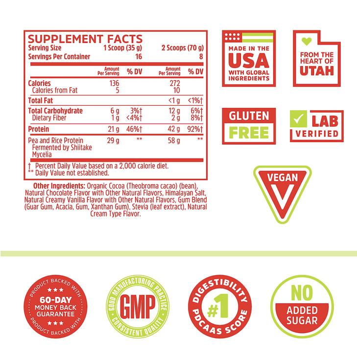 Zhou Plant Complete Vegan Protein Powder