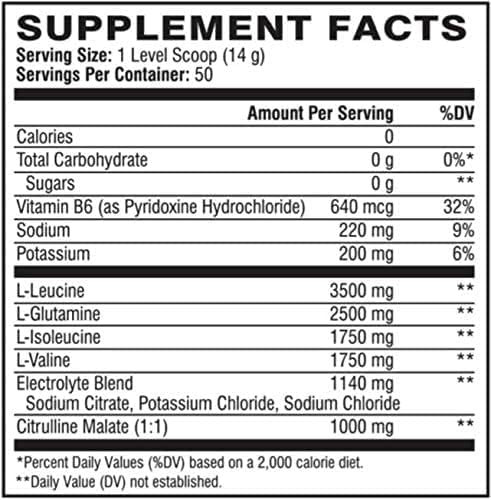 Xtend Original BCAA Powder Blue Raspberry Ice