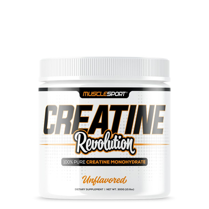 Musclesport Creatine Monohydrate Powder - Micronized Creatine Monohydrate